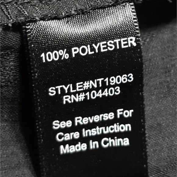 Altar'd State Chic Black Lace Burnout Velvet Slightly Sheer Peplum Blouse Size S - Picture 5 of 6